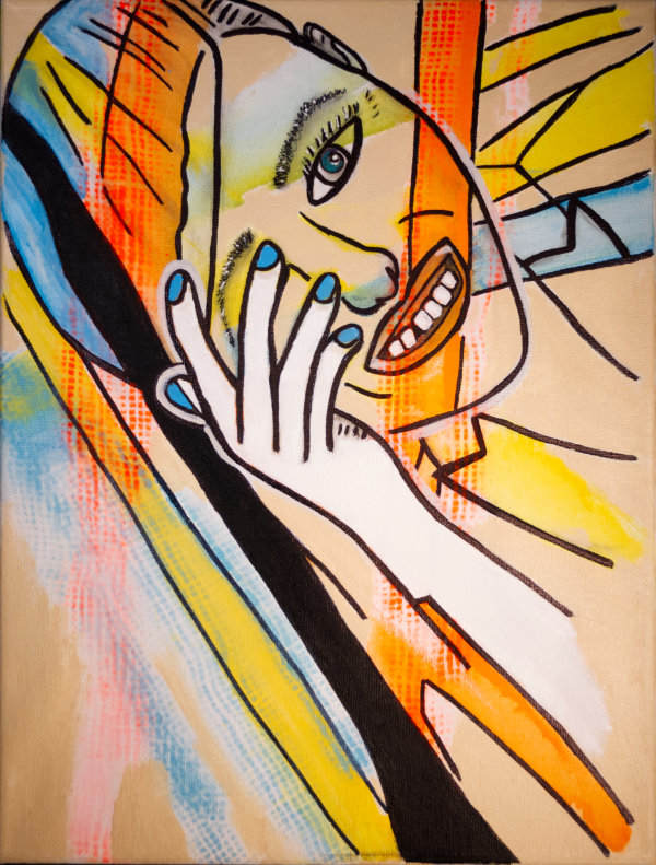 Self Portrait: Bashful by Shannon Kernaghan