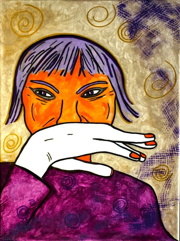 Self Portrait: Busted by Shannon Kernaghan