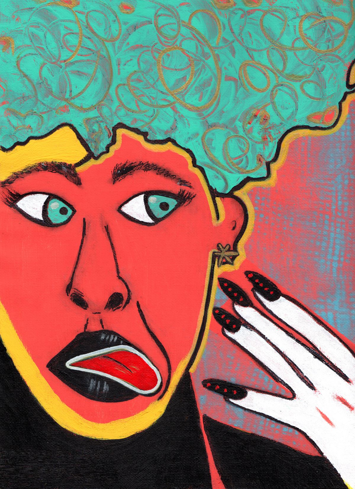 Self Portrait: Whispered by Shannon Kernaghan